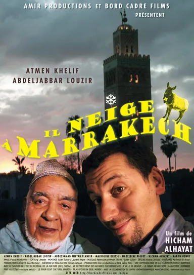 Film poster — Snowing in Marrakech